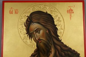 Saint John the Baptist Deesis Hand Painted Orthodox Icon