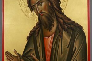 Saint John the Baptist Deesis Hand Painted Orthodox Icon