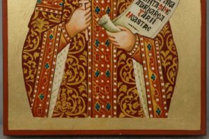 St Stephen the Great of Moldova Hand Painted Orthodox Icon on Wood