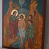 Theophany Baptism of Christ Hand Painted Orthodox Icon on Wood
