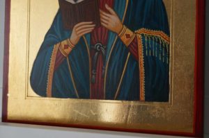 Theotokos of Kaluga Hand Painted Orthodox Icon on Wood