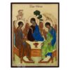 hospitality of abraham icon rublev trinity