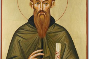 saint naum of ohrid icon hand painted orthodox byzantine