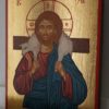 Christ the Good Shepherd small Hand Painted Orthodox Icon on Wood