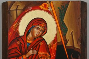 Nativity of Our Lord Hand Painted Greek Orthodox Icon