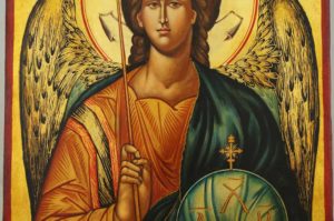 Saint Archangel Michael Hand Painted Byzantine Orthodox Icon