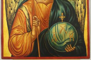 Saint Archangel Michael Hand Painted Byzantine Orthodox Icon
