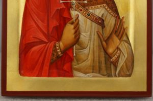 Saint George the Great Martyr Hand Painted Byzantine Orthodox Icon