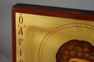 Saint George the Great Martyr Hand Painted Byzantine Orthodox Icon