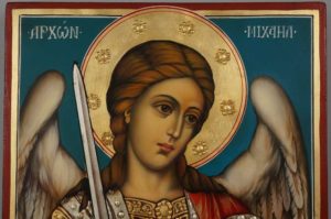 Saint Michael the Archangel Hand Painted Orthodox Icon