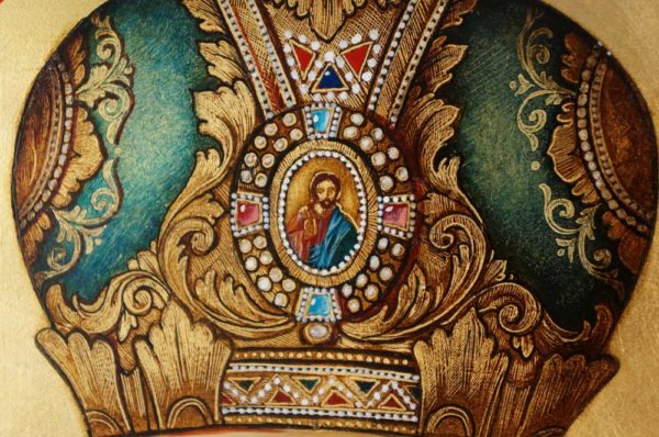 Saint Nicholas Archbishop of Myra Hand Painted Orthodox Icon on Wood