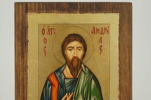 St Andrew the Apostle Icon Hand Painted Orthodox