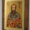 St Athanasius the Great small Icon Hand Painted Byzantine Orthodox