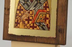 St Athanasius the Great small Icon Hand Painted Byzantine Orthodox