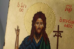 St John the Baptist full body Icon Orthodox Hand Painted