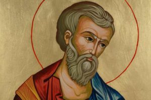 St Matthew the Apostle Large Hand Painted Byzantine Orthodox Icon