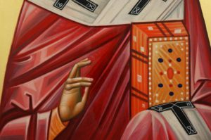 St Nicholas the Wonderworker Hand Painted Byzantine Orthodox Icon