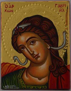 archangel gabriel icon greek orthodox