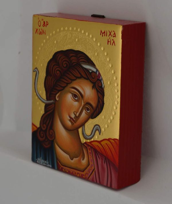 archangel michael miniature icon greek orthodox