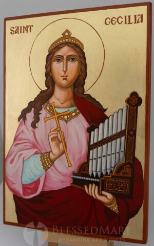 saint cecilia icon