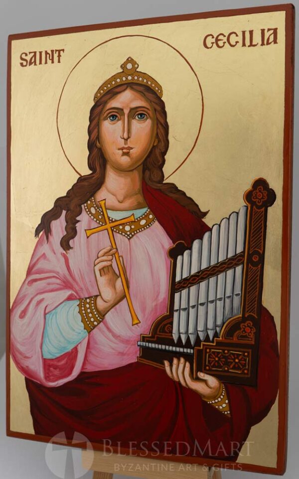 saint cecilia icon