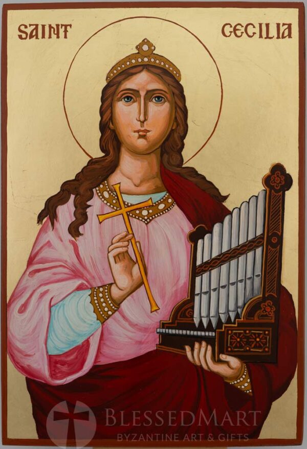 saint cecilia icon