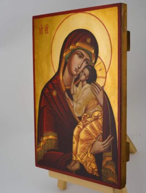 theotokos tenderness icon hand painted orthodox