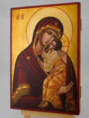 theotokos tenderness icon hand painted orthodox