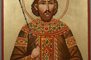 Emperor St Constantine XI Hand Painted Orthodox Icon