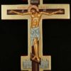 Hand Painted Crucifix Byzantine Orthodox Wall Cross