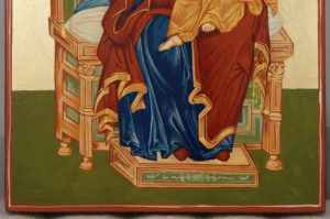 Our Lady of Walsingham Hand Painted Roman Catholic Anglican Icon