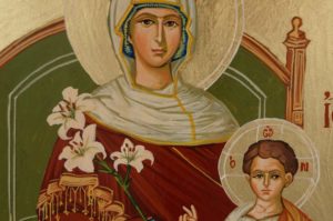 Our Lady of Walsingham Hand Painted Roman Catholic Anglican Icon