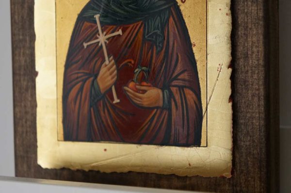 Saint Irene Chrysovalantou Hand Painted Greek Orthodox Icon
