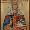 Saint Olga Grand Princess of Kiev Hand Painted Orthodox Icon