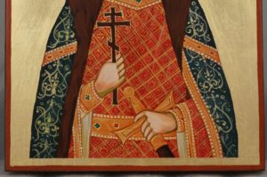 Saint Vladimir Grand Prince of Kiev Hand Painted Orthodox Icon