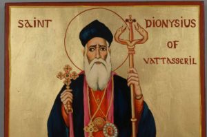 St Dionysius of Vattasseril Hand Painted Icon on Wood