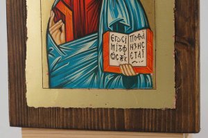 christ pantokrator icon small hand painted orthodox