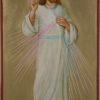 Christ Divine Mercy Icon Hand Painted Roman Catholic Icon