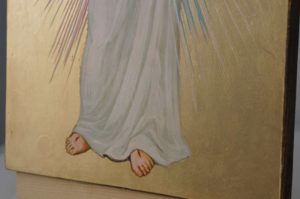 Christ Divine Mercy Icon Hand Painted Roman Catholic Icon