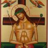 Jesus Christ Extreme Humility Icon Hand Painted Greek Orthodox