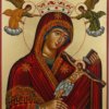 Panagia tou Harou Icon Hand Painted Greek Orthodox Byzantine