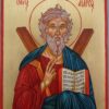 Saint Andrew the Apostle Hand Painted Greek Orthodox Icon on Wood