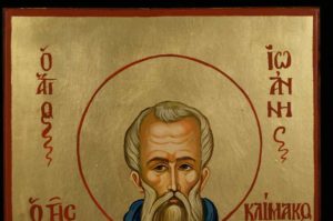 Saint John Climacus Hand Painted Greek Orthodox Icon