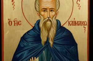 Saint John Climacus Hand Painted Greek Orthodox Icon