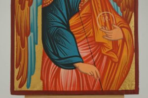 St Archangel Raphael the Healer small Icon Hand Painted