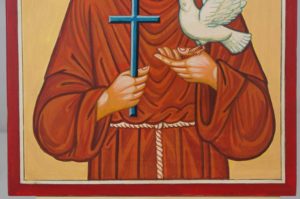 St Francis of Assisi Hand Painted Icon