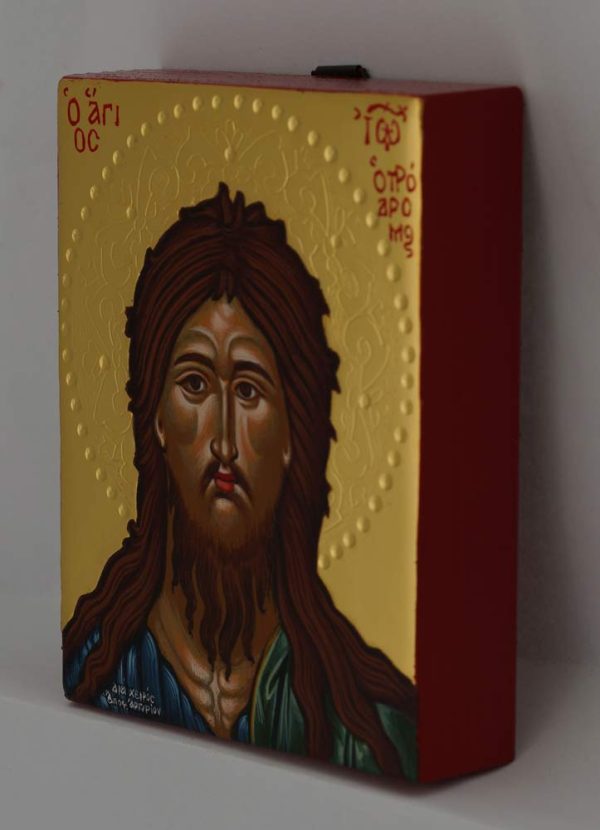 st john the baptist miniature icon
