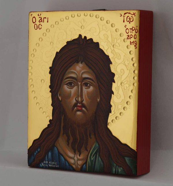 st john the baptist miniature icon