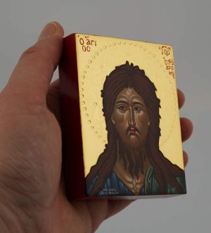 st john the baptist miniature icon