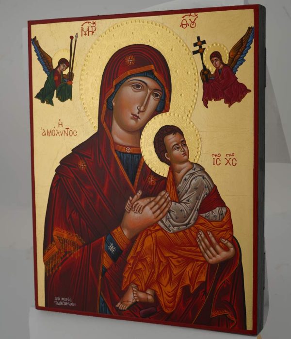 theotokos of the passion icon hand painted orthodox